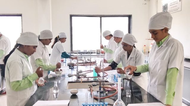 divine college science lab